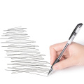 High Quality Gel-ink Simple Design Cheap Rate Transparent Gel Roller Pen Office Pen